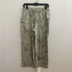 PacSun Olive Camouflage Joggers
